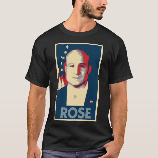 T-shirt Parodie politique d'affiche rose maximum (Devant)