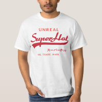 Parodie Super Hot irréelle, rouge et orange