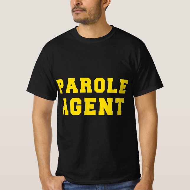 T-shirt Parole Probation Officer Pocket Gift  (Devant)