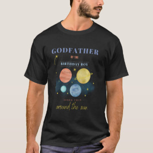 T-shirt Parrain 3e anniversaire Troisième voyage autour du