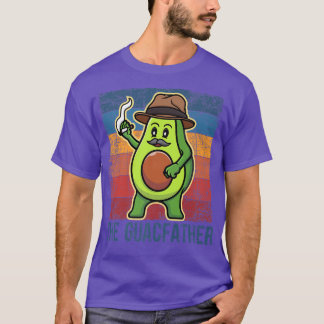 T-shirt Parrain, Mignons Avocado Hommes, Drôle Papa, Ret