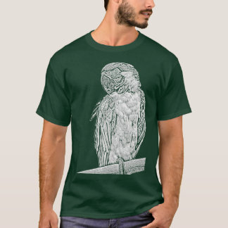 T-shirt Parro hawaïen