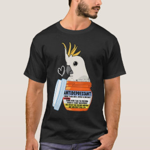 T-shirt Parrot Antidépresseur Ier Cocka à pâte sulfurée