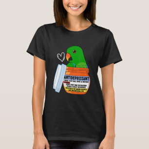 T-shirt Parrot Antidépresseur Ier Eclectus Homme
