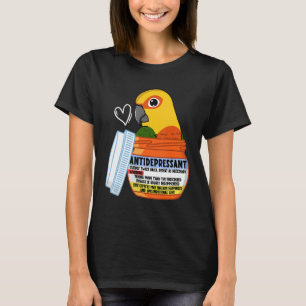 T-shirt Parrot Antidépresseur Ier Jenday Conure