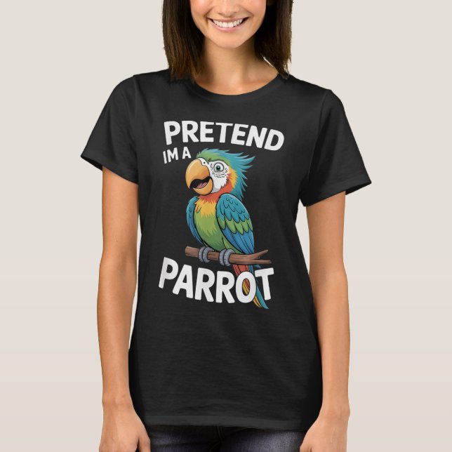 T-shirt Parrot Costume  (Devant)