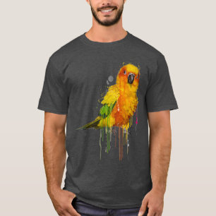 T-shirt Parrot de conure mignonne Sun Conure