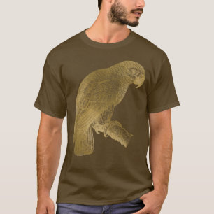 T-shirt Parrot d'or Joli design
