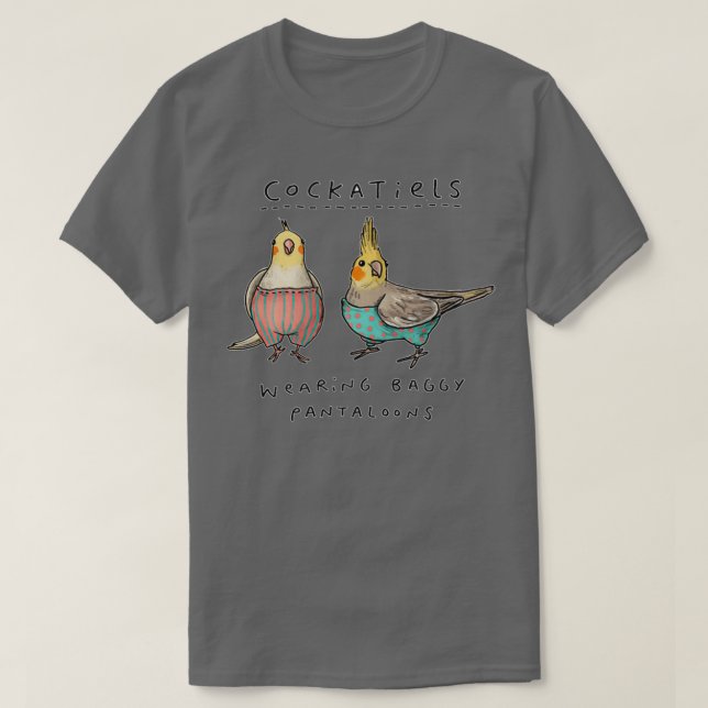 T-shirt Parrot drôle (Design devant)