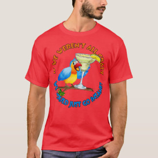 T-shirt Parrot fou