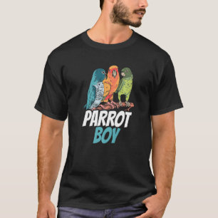 T-shirt Parrot Garçon mignon Animal Perroquets