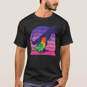 T-shirt Parrot I Tyrannosaurus Rex I hurlant L de Fischer