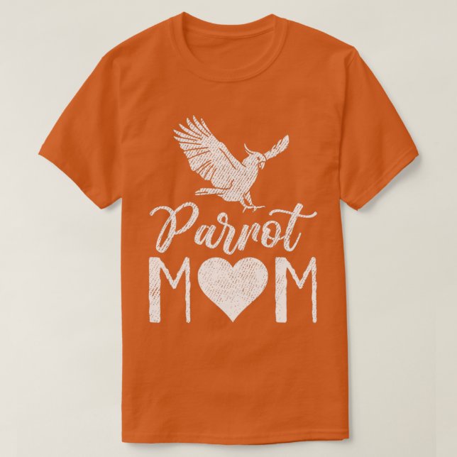 T-shirt Parrot Maman 19 (Design devant)