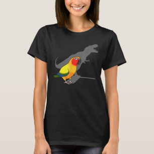 T-shirt Parrot mignon, Mèmes d'oiseaux, Drôle T-Rex Sun