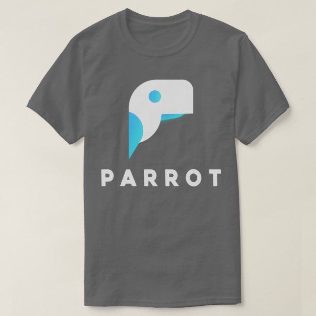 T-shirt Parrot mignon oiseau (Design devant)
