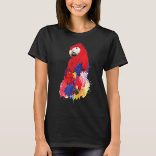 T-shirt Parrot Oiseau Exotique Zoo Animal Budgerigar Budgi