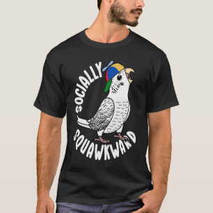 T-shirt Parrot Profond De La Société I Budget Boutique Bla