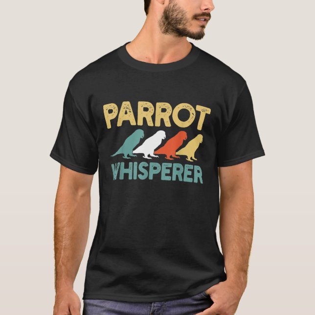 T-shirt Parrot Rétro 1 (Devant)