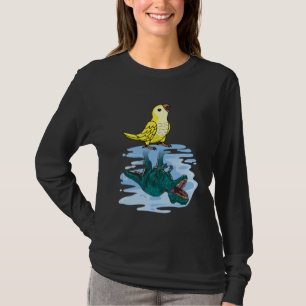 T-shirt Parrot & Rex Réflexion I Lutino Monk Parakeet Qua