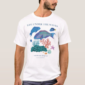 T-shirt Parrotfish and More｜Ocean Life