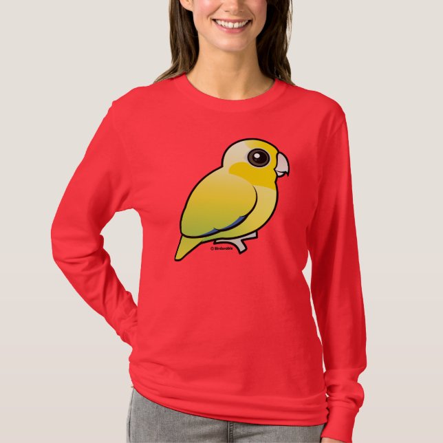 T-shirt Parrotlet Pacifique jaune (Devant)