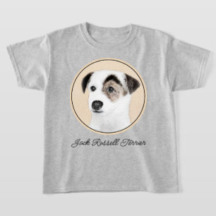 T-shirt Parson Jack Russell Terrier Peinture - Chien Art