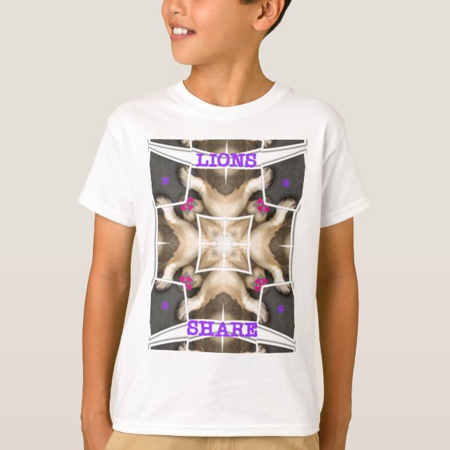 T-shirt Part du lion (Devant)