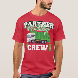 T-shirt Partenaire Anniversaire Équipage des ordures Camio