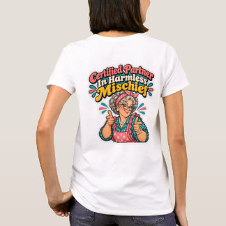 T-shirt Partenaire certifié en méfaits inoffensifs