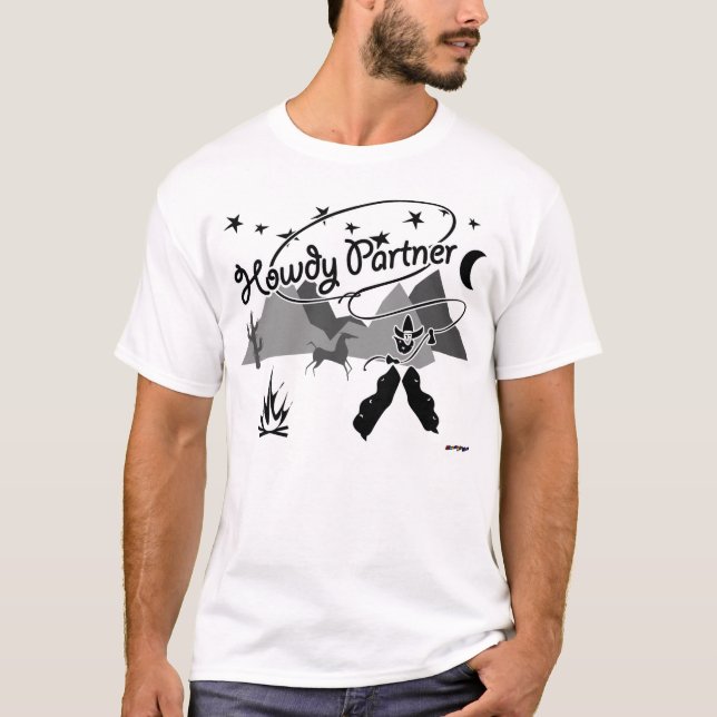 T-shirt Partenaire Howdy (Devant)