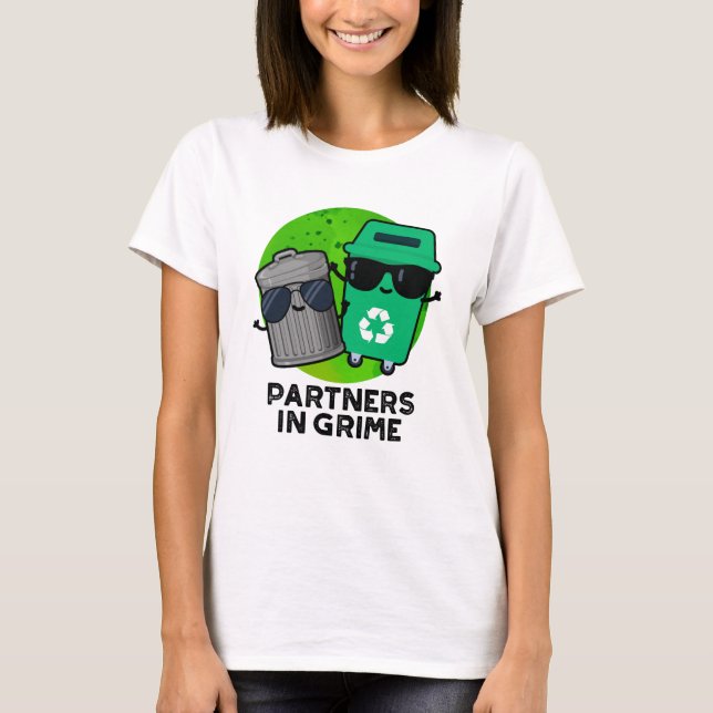 T-shirt Partenaires Dans Grime Funky Trash Pun (Devant)