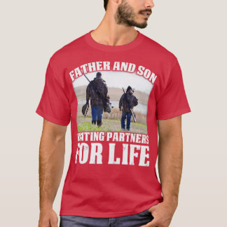 T-shirt Partenaires De Chasse Père Et Fils Pour La Vie