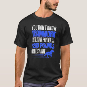 T-shirt Partenaires de course de chevaux A 1200 Livres Esp