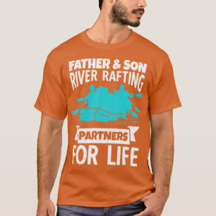 T-shirt Partenaires De Rafting Père Et Son River Pour La V