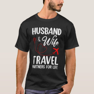 T-shirt Partenaires De Voyage Mari Et Femme Pour Life Coup