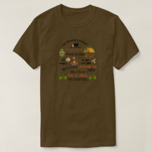 T-Shirt Partez en Camping