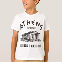 Parthénon - Athènes - Grec (noir)