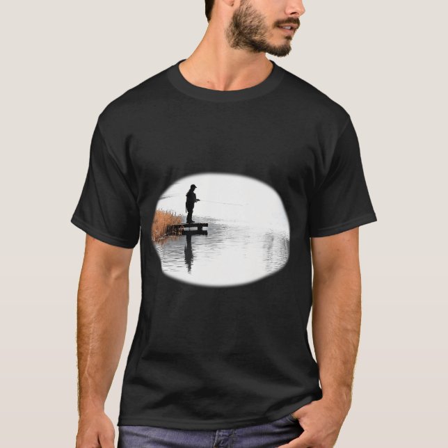 T-shirt parti à la pêche (Devant)