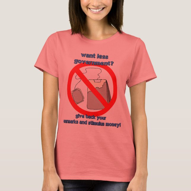 T-shirt Parti anti-thé (Devant)