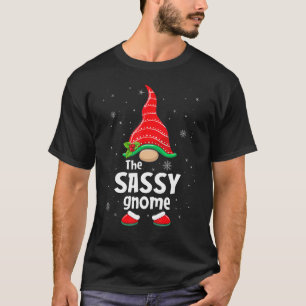 T-shirt Parti chrétien de Sassy Gnome Matching Family