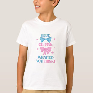 T-shirt Parti de la révélation de genre