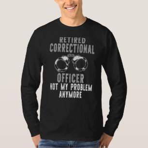 T-shirt Parti de retraite de l'agent correctionnel à la re