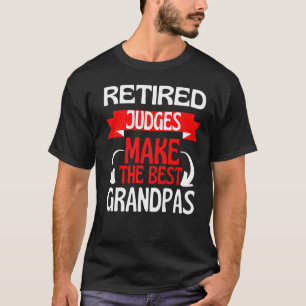 T-shirt Parti de retraite du juge à la retraite Grandad Gr