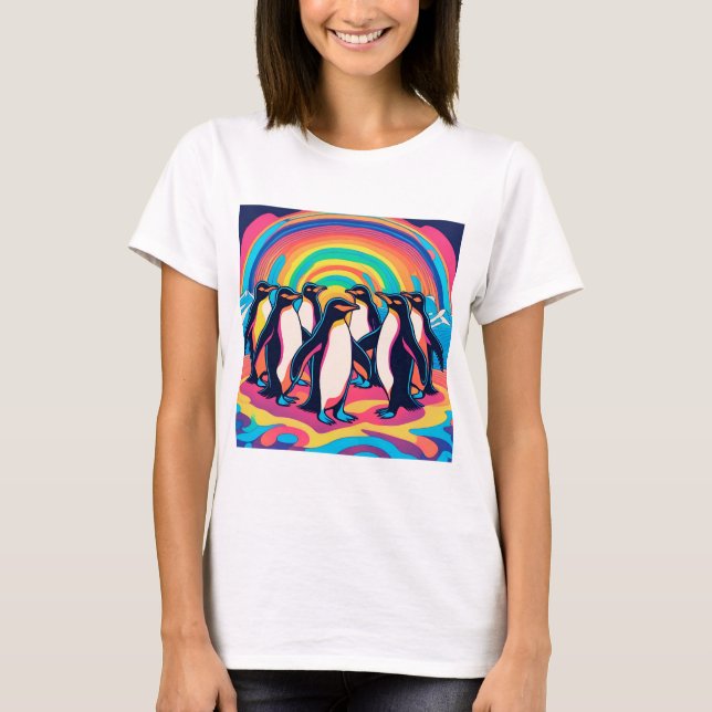 T-shirt Parti des pingouins (Devant)