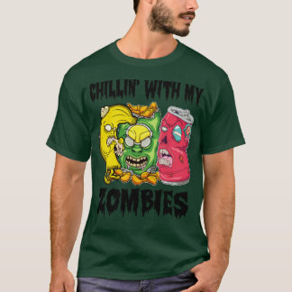 T-shirt Parti d'Halloween bananière éffrayante