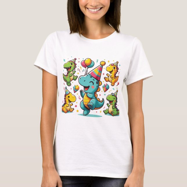 T-shirt Parti Dinosaur (Devant)