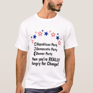T-shirt Parti Donner démocrate républicain Politique amusa