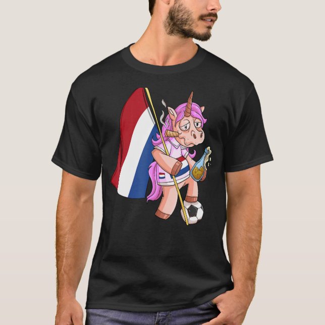 T-shirt Parti néerlandais Unicorn (Devant)