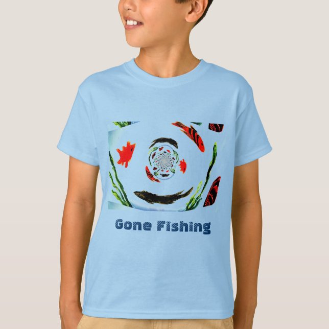 T-shirt "Parti Pêcher" Drôle de Poisson (Devant)