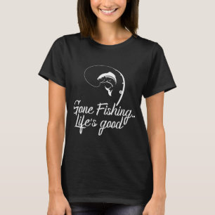 T-shirt Parti Pêcher La Vie Est Belle Pêche